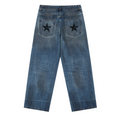 Vintage Baggy Denim Logo Jeans